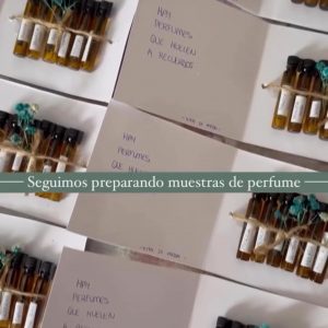 Muestras de perfumes Yaras
