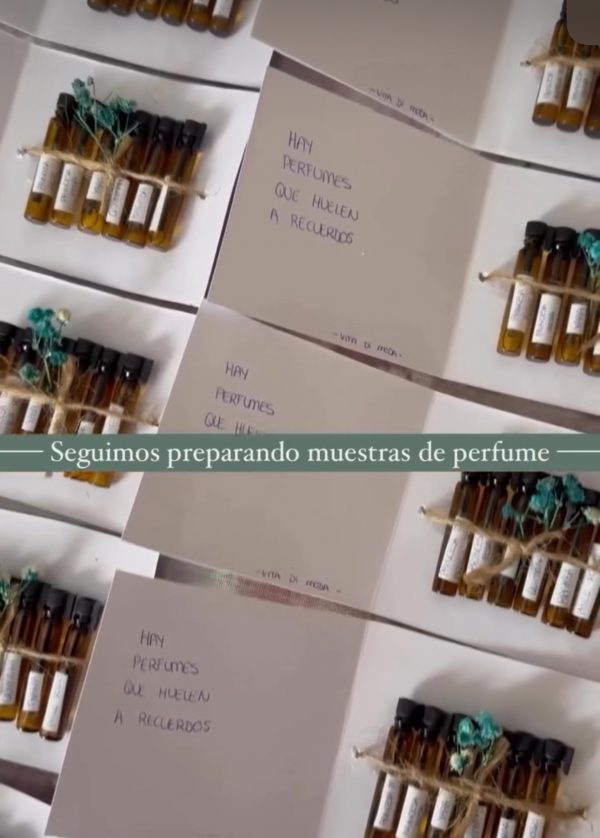 Muestras de perfumes Yaras