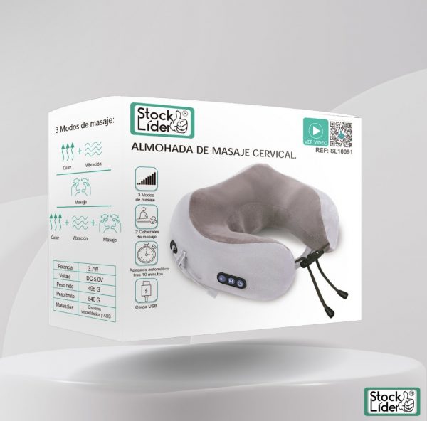 Almohada de masaje cervical