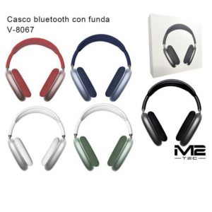 Cascos inalámbricos con funda