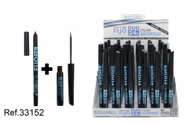 Lapiz de ojo duo