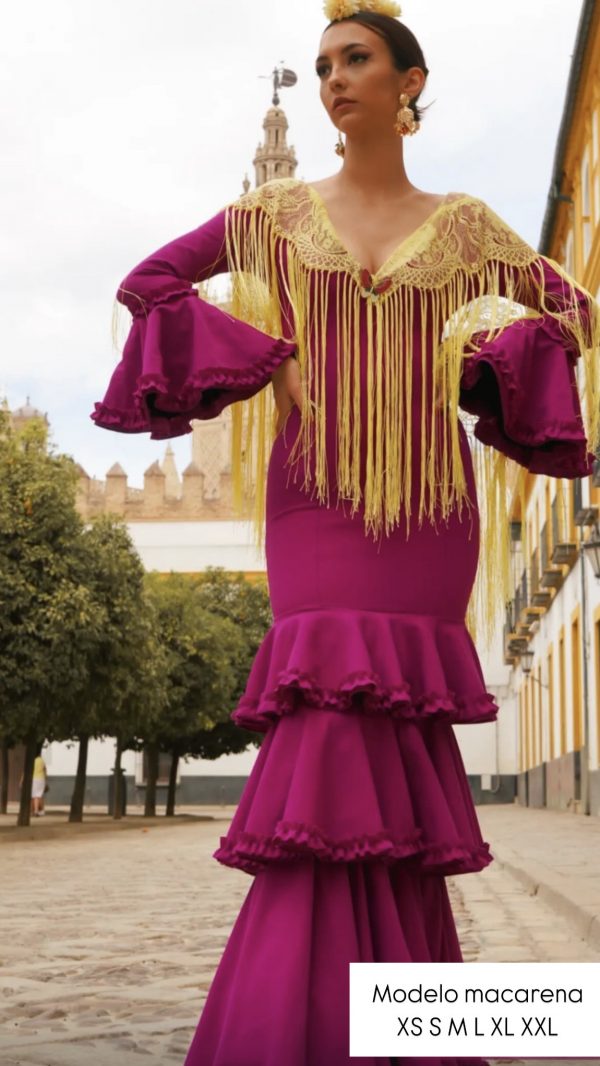 Traje de flamenca Macarena