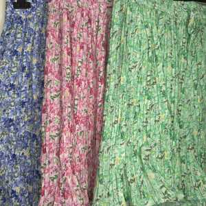 Falda pantalón flores grandes