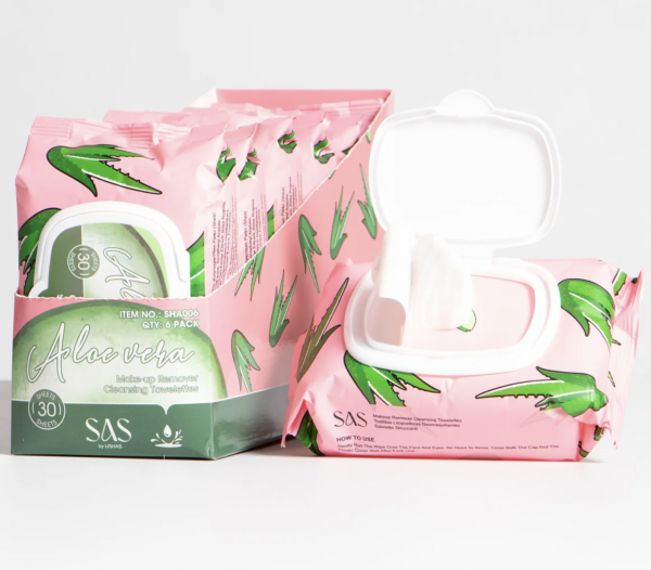 Toallitas desmaquillantes Aloe vera