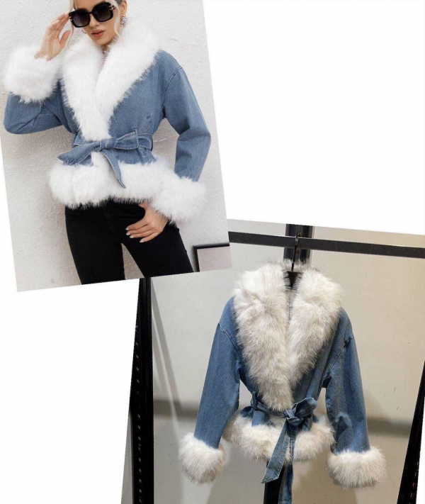 Chaqueta vaquera pelo