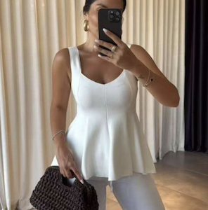 Top peplum