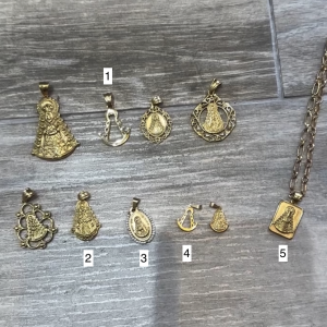 Medallas de la Virgen del Rocío