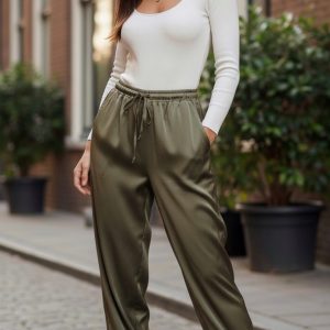 Pantalón Satín ''LuxeFlow''