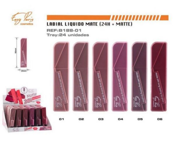 Labial Liquido Mate