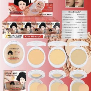 Polvos compactos ácido kojic
