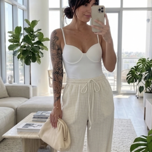 Pantalón Vichy