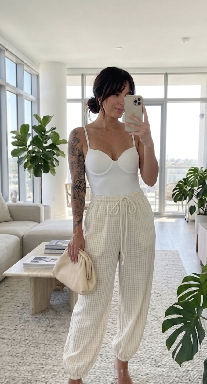 Pantalón Vichy