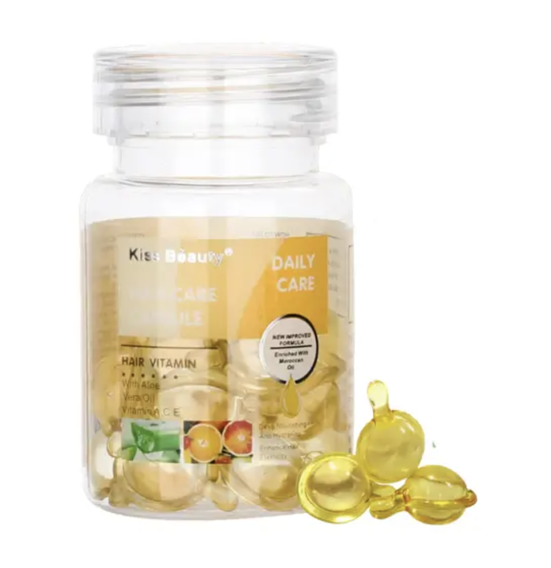 Cápsulas Brillo y Control Frizz Cabello