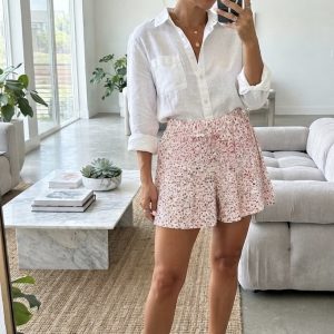 Falda Pantalón Flores